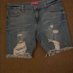Jean shorts